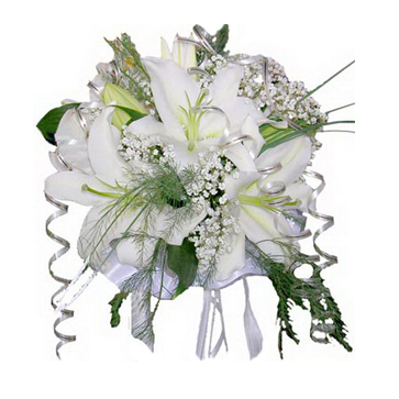 картинка Букет невесты из лилий 